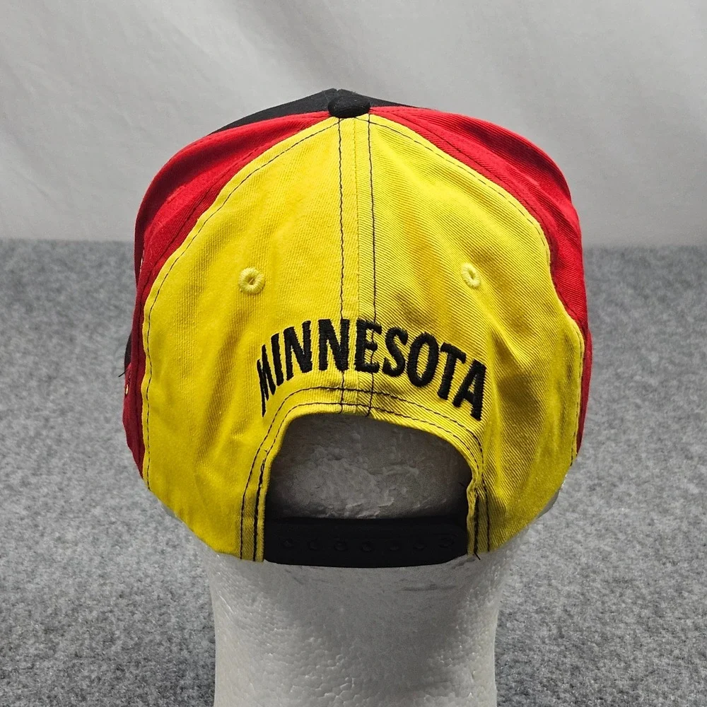 Minnesota Twins Germany Heritage Cap Black Red Yellow Hat Snapback‎ Colorblock